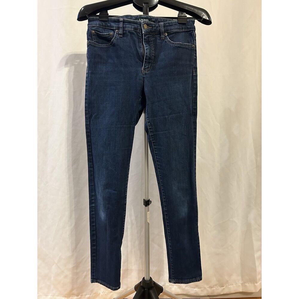 Ralph Lauren Women's Straight Leg Jeans - Dark Blue